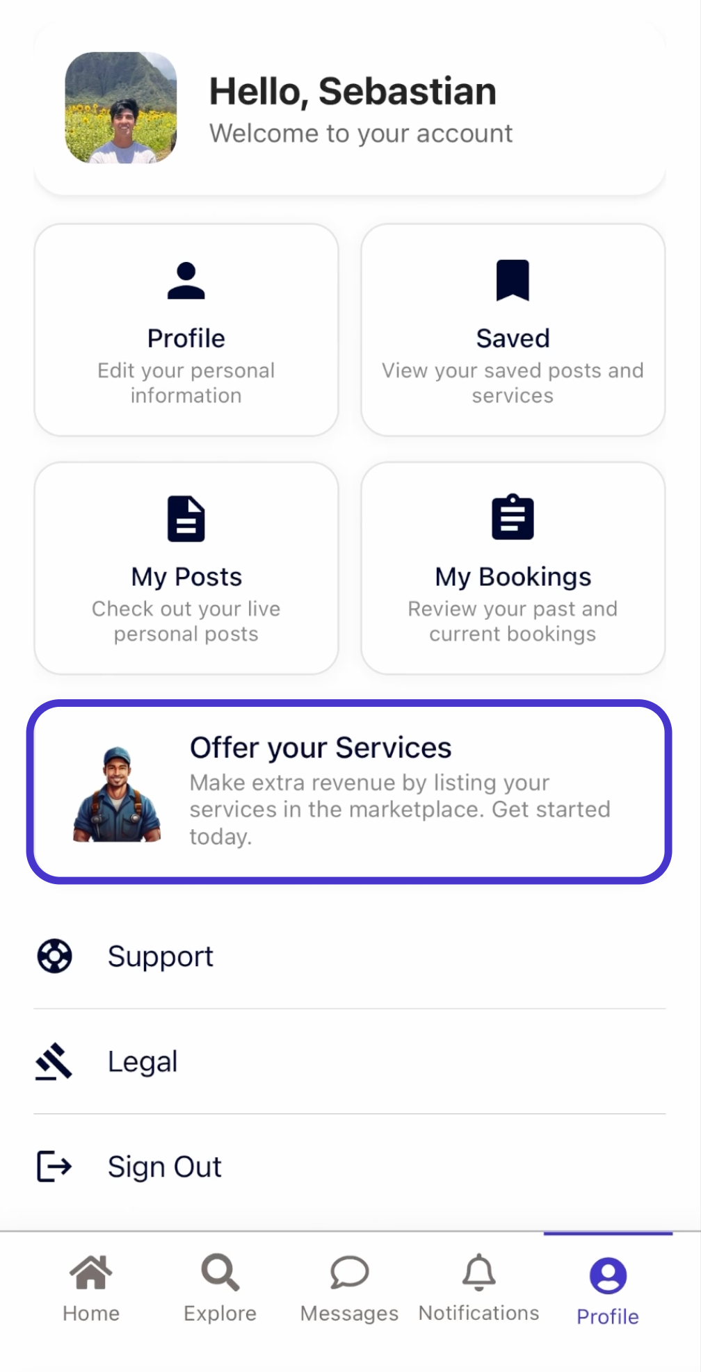 FixxyApp vendor onboarding flow
